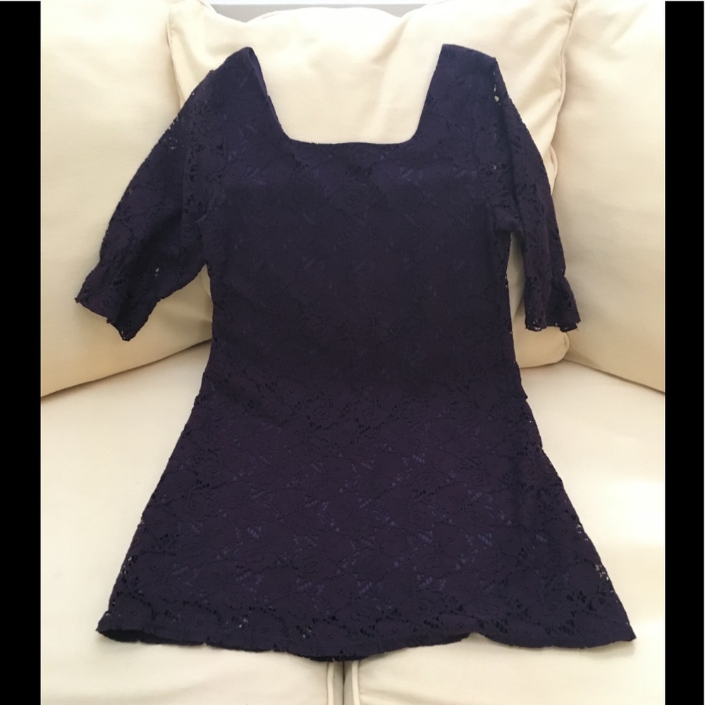 Velvet Torch True Violet Lace Midi